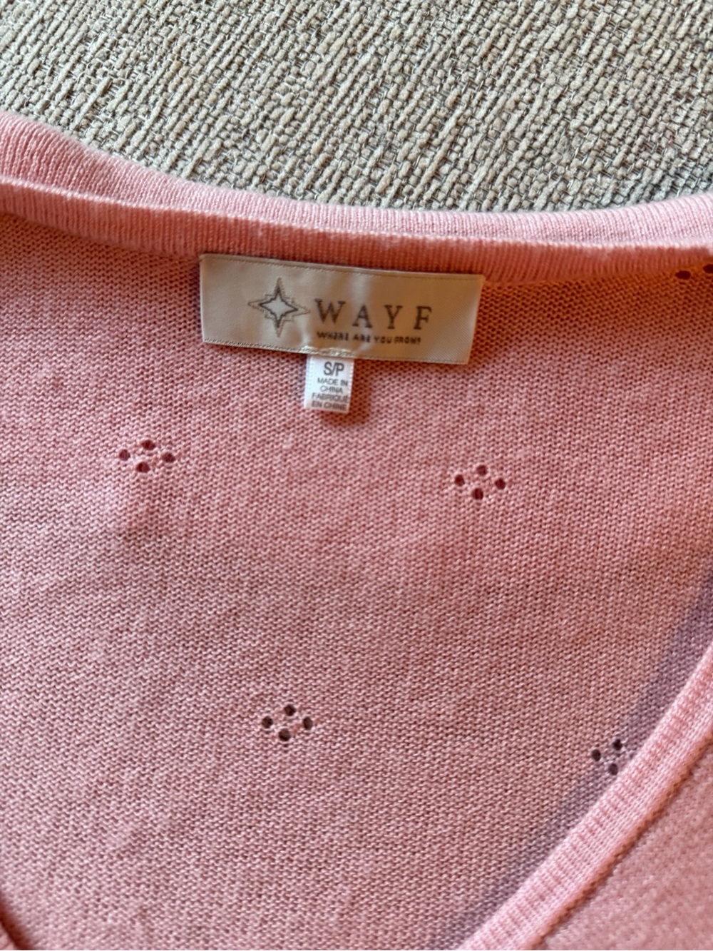 Pink Ruffle Tie Cardigan - Picture 4 of 4